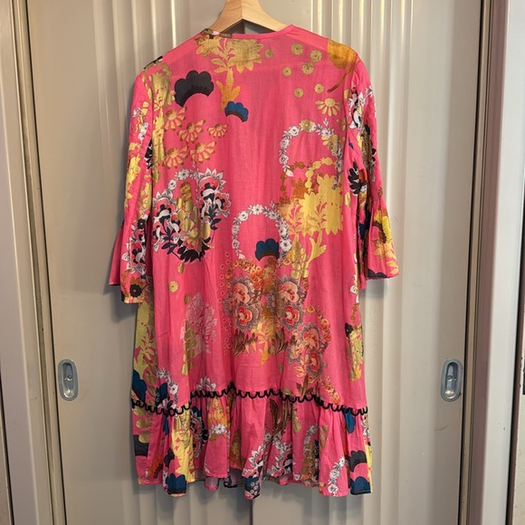 Cynthia Rowley mini caftan dress - Picture 4 of 5